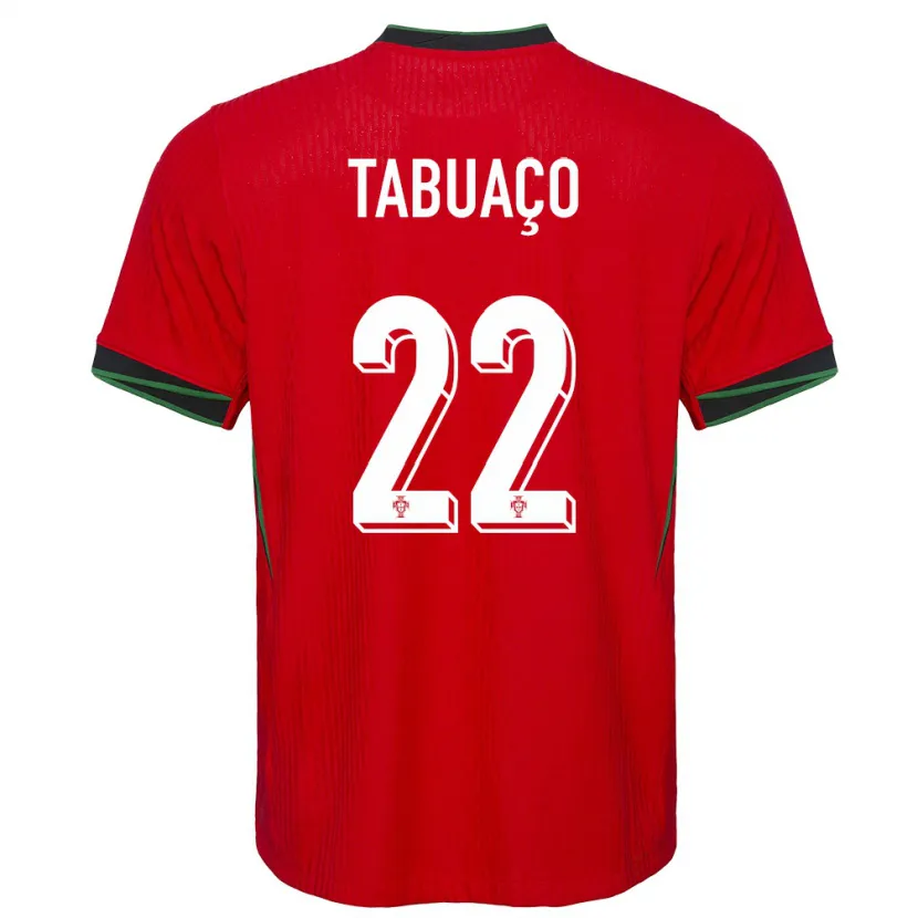 Danxen Damen Portugal Goncalo Tabuaco #22 Rot Heimtrikot Trikot 24-26 T-Shirt