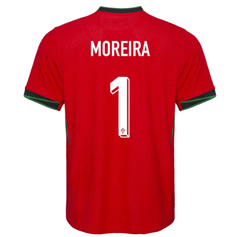 Danxen Damen Portugal Andre Moreira #1 Rot Heimtrikot Trikot 24-26 T-Shirt