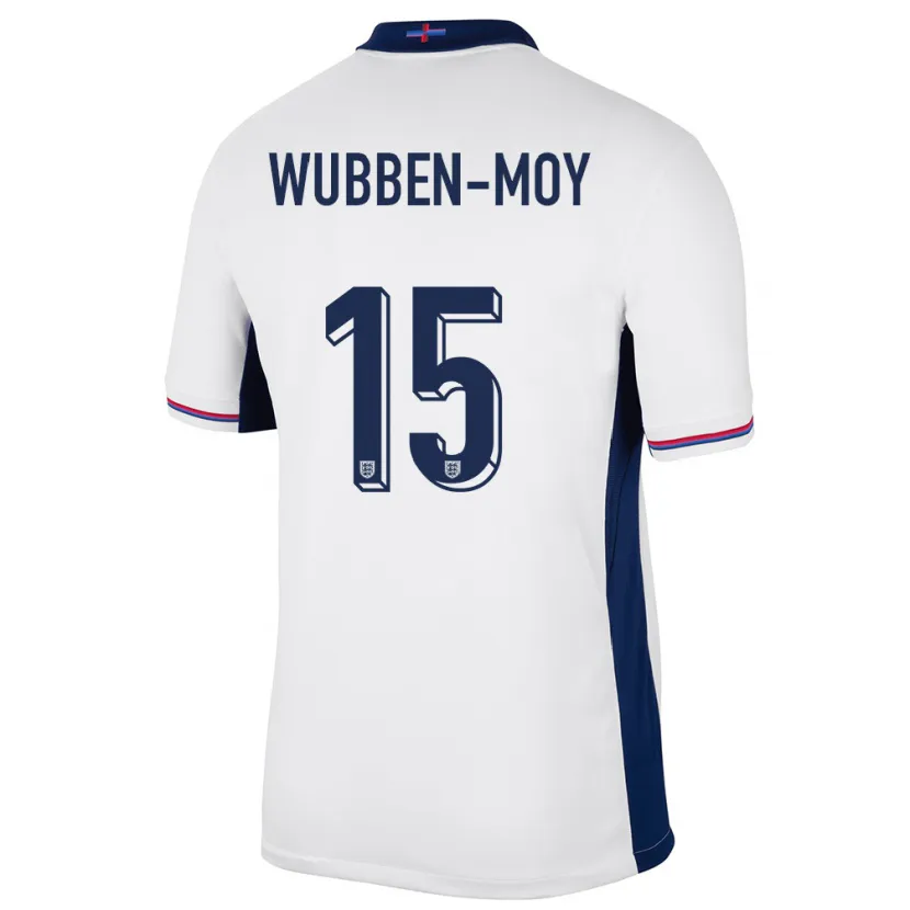 Danxen Damen England Lotte Wubben Moy #15 Weiß Heimtrikot Trikot 24-26 T-Shirt