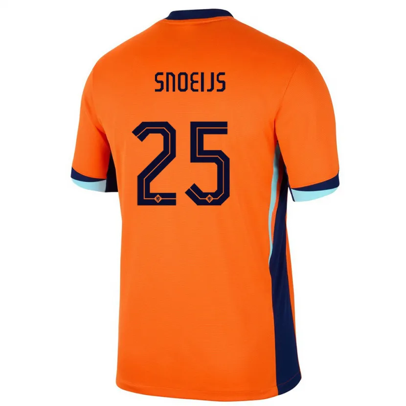 Danxen Damen Niederlande Katja Snoeijs #25 Orange Heimtrikot Trikot 24-26 T-Shirt