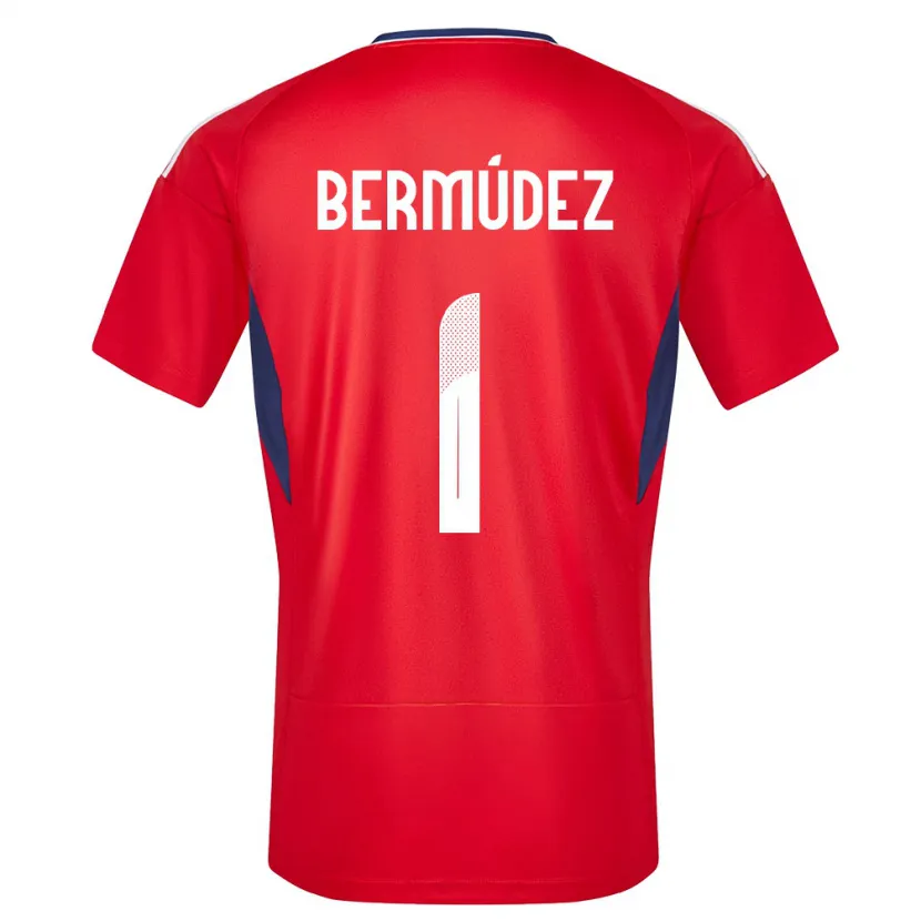 Danxen Damen Costa Rica Noelia Bermudez #1 Rot Heimtrikot Trikot 24-26 T-Shirt