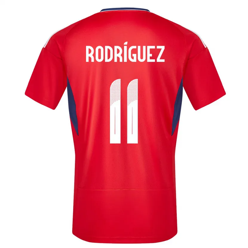 Danxen Damen Costa Rica Raquel Rodriguez #11 Rot Heimtrikot Trikot 24-26 T-Shirt