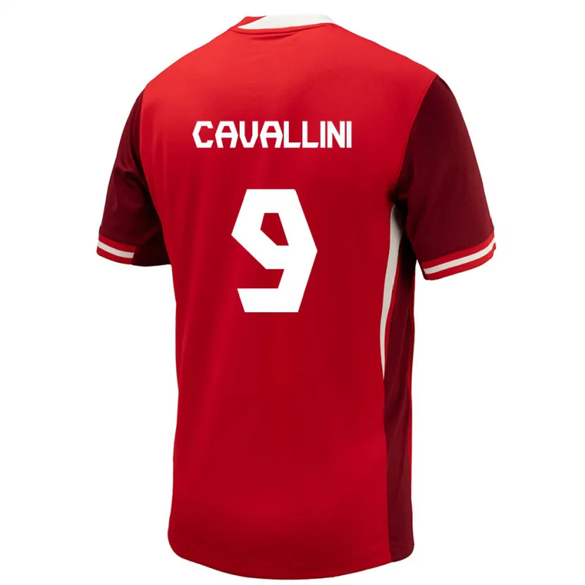 Danxen Damen Kanada Lucas Cavallini #9 Rot Heimtrikot Trikot 24-26 T-Shirt
