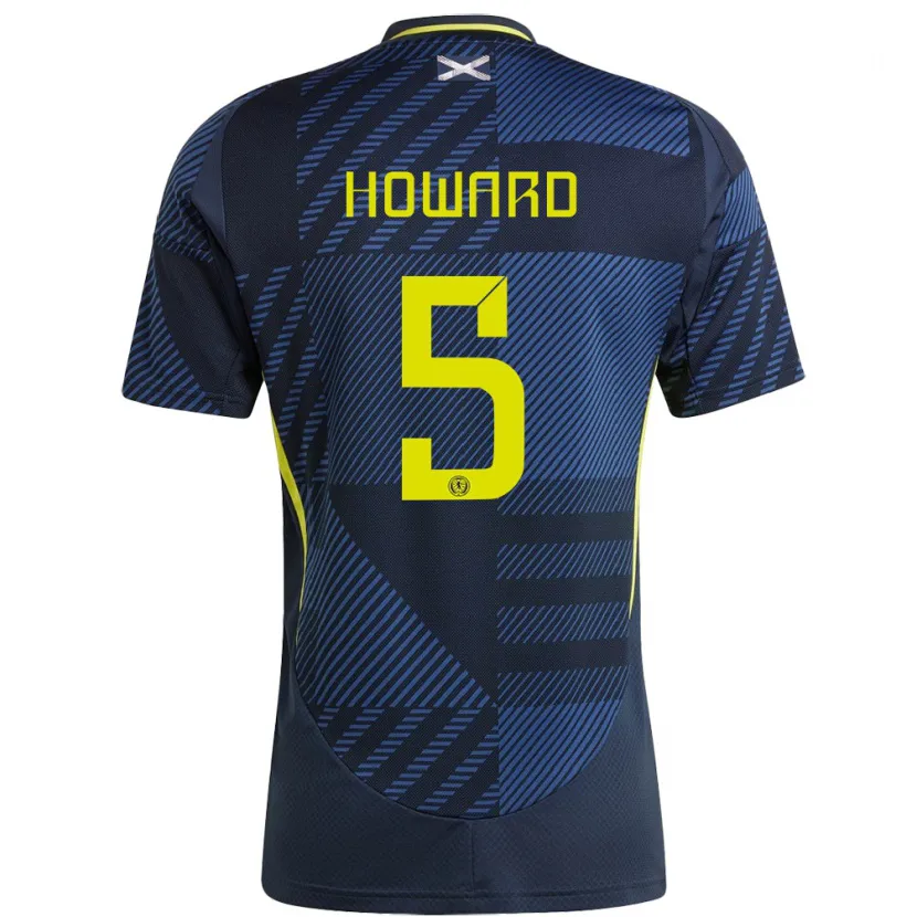 Danxen Damen Schottland Sophie Howard #5 Dunkelblau Heimtrikot Trikot 24-26 T-Shirt