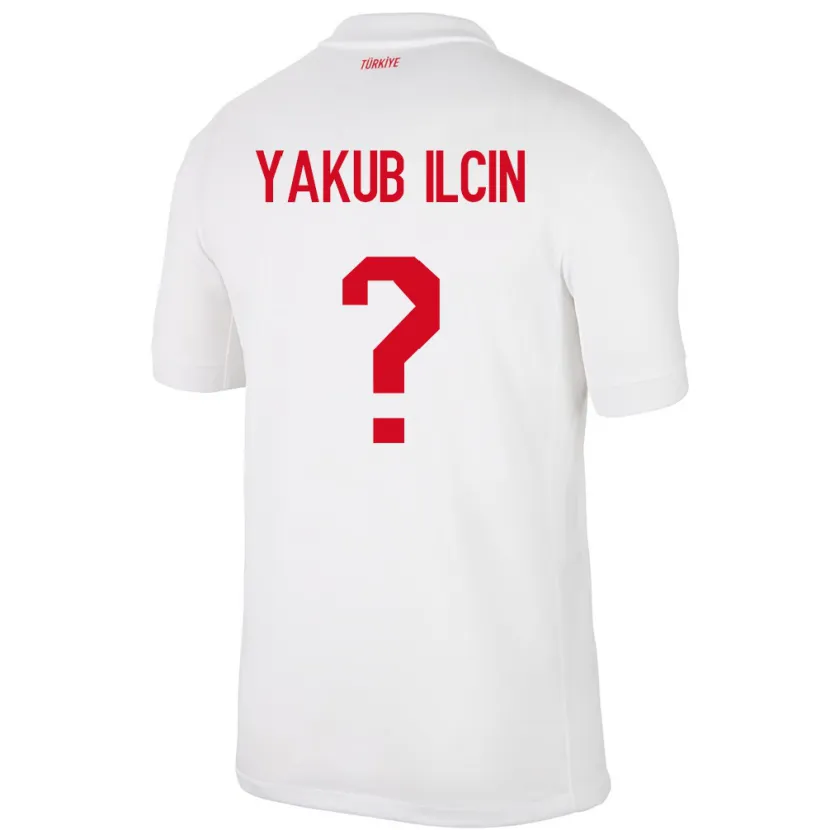 Danxen Damen Türkei Hasan Yakub İlçin #0 Weiß Heimtrikot Trikot 24-26 T-Shirt