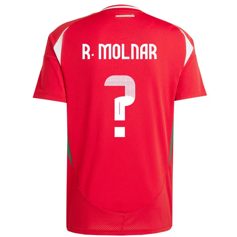 Danxen Damen Ungarn Rajmund Molnár #0 Rot Heimtrikot Trikot 24-26 T-Shirt
