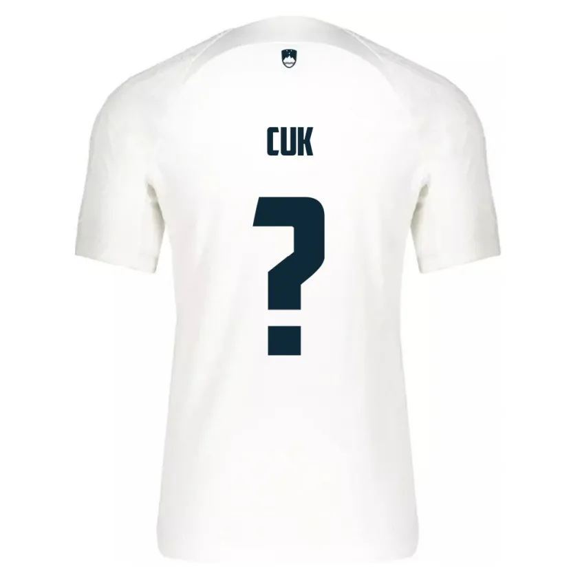 Danxen Damen Slowenien Tine Cuk #0 Weiß Heimtrikot Trikot 24-26 T-Shirt