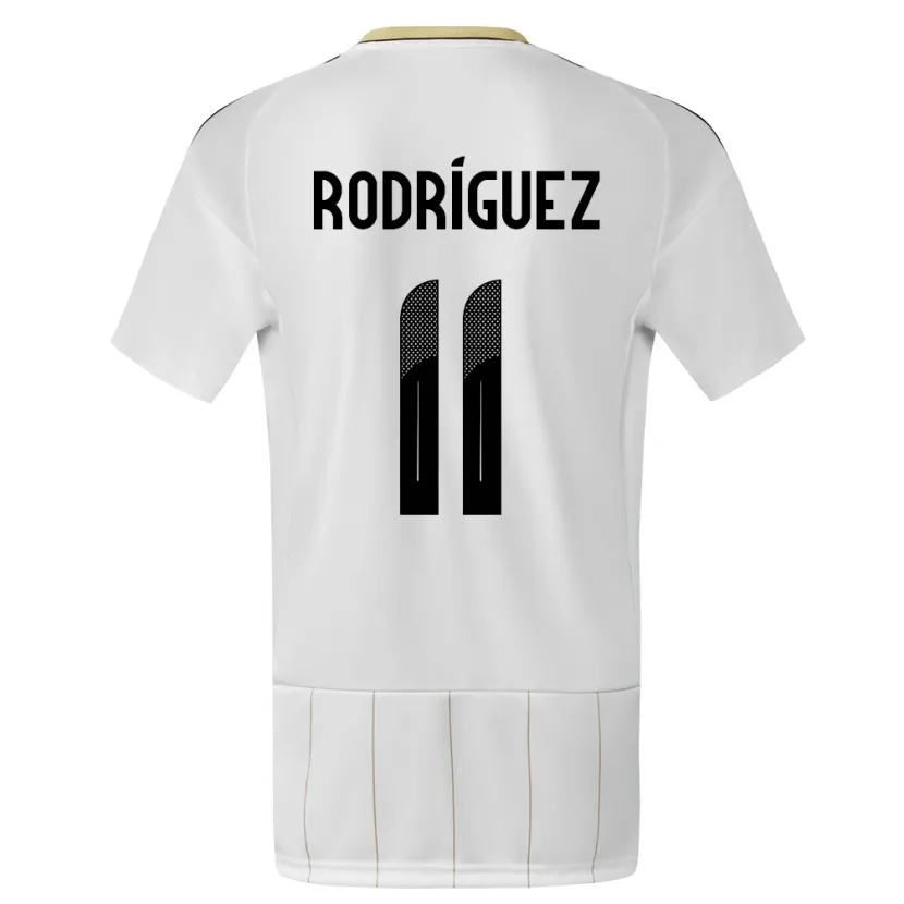 Danxen Damen Costa Rica Raquel Rodriguez #11 Weiß Auswärtstrikot Trikot 24-26 T-Shirt