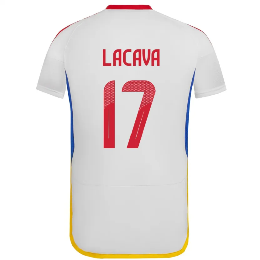 Danxen Damen Venezuela Matías Lacava #17 Weiß Auswärtstrikot Trikot 24-26 T-Shirt