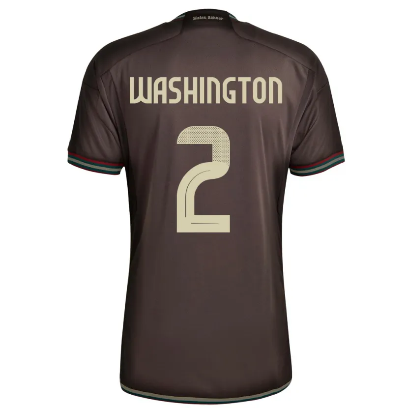 Danxen Damen Jamaika Solai Washington #2 Nachtbraun Auswärtstrikot Trikot 24-26 T-Shirt