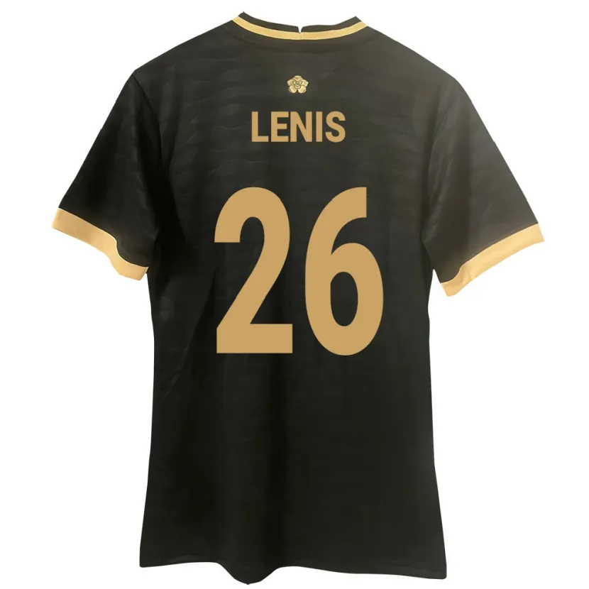 Danxen Damen Panama Kahiser Lenis #26 Schwarz Auswärtstrikot Trikot 24-26 T-Shirt