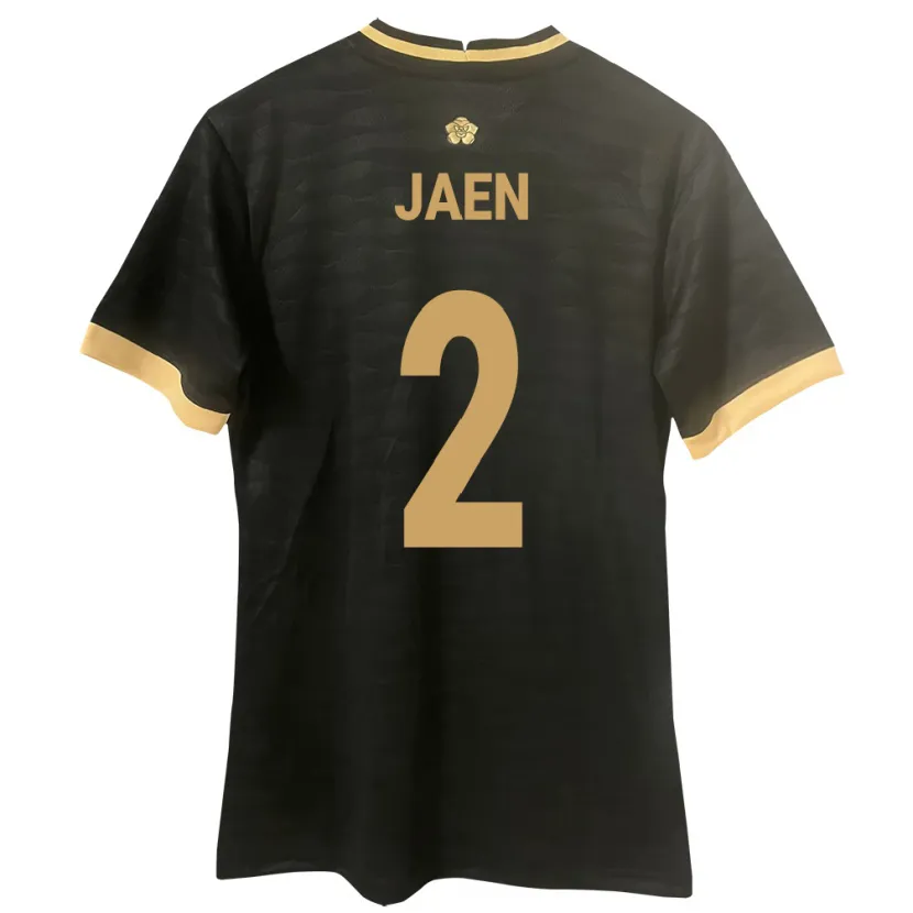Danxen Damen Panama Hilary Jaén #2 Schwarz Auswärtstrikot Trikot 24-26 T-Shirt