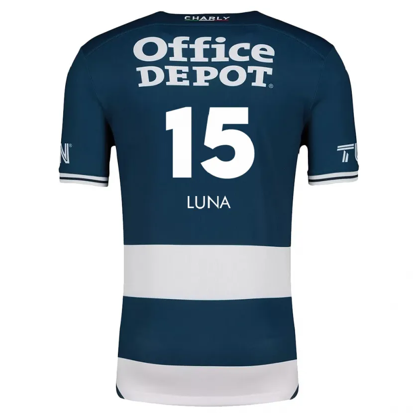 Danxen Kinder Israel Luna #15 Blau Weiss Heimtrikot Trikot 2024/25 T-Shirt