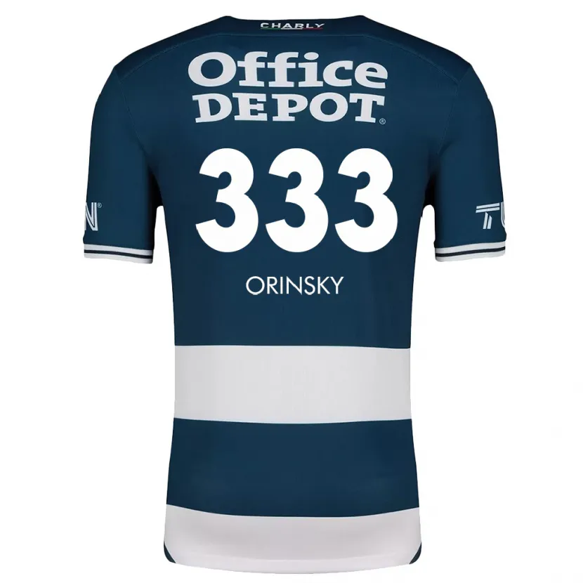 Danxen Kinder Edson Orinsky #333 Blau Weiss Heimtrikot Trikot 2024/25 T-Shirt