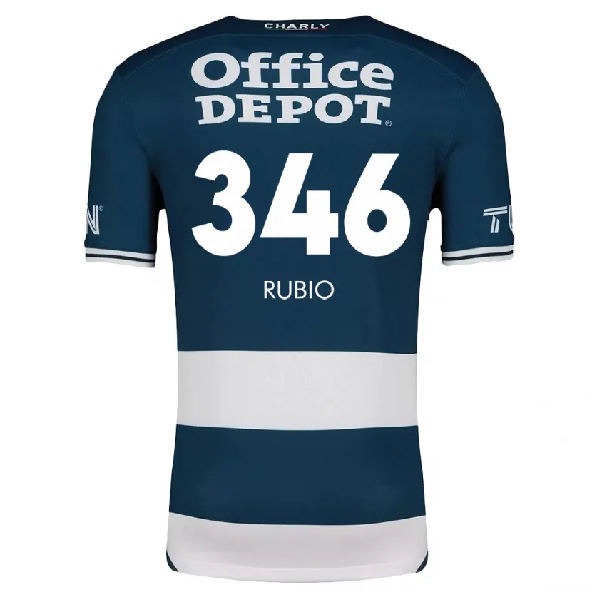 Danxen Kinder Mateo Rubio #346 Blau Weiss Heimtrikot Trikot 2024/25 T-Shirt