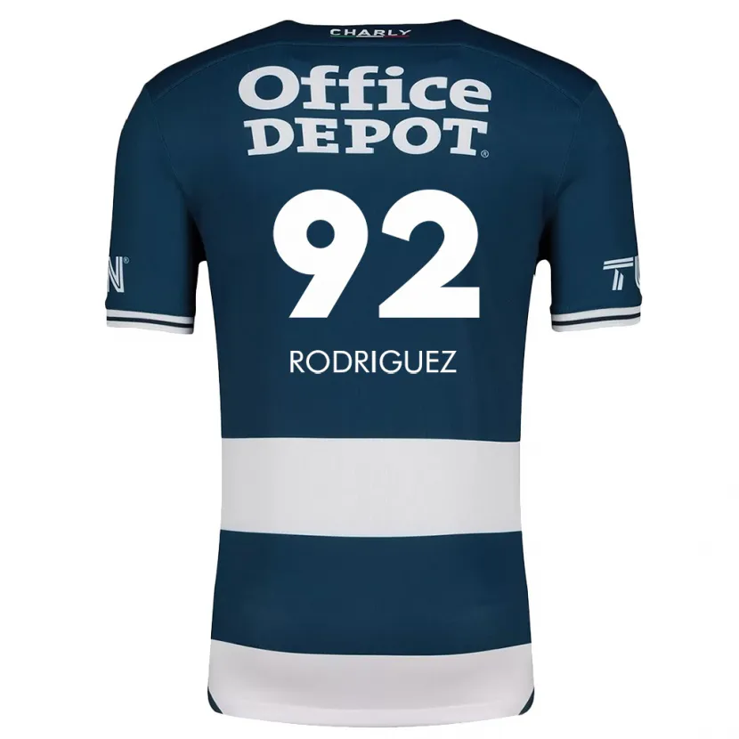 Danxen Kinder Sergio Rodríguez #92 Blau Weiss Heimtrikot Trikot 2024/25 T-Shirt