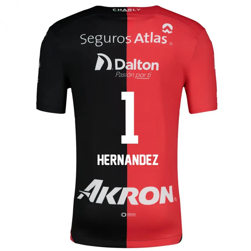 Danxen Kinder José Hernández #1 Rot Schwarz Heimtrikot Trikot 2024/25 T-Shirt