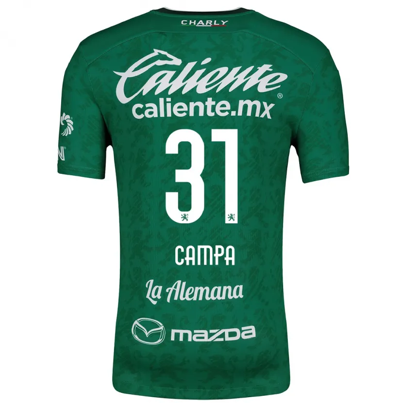Danxen Kinder Marlyn Campa #31 Grün Weiß Heimtrikot Trikot 2024/25 T-Shirt