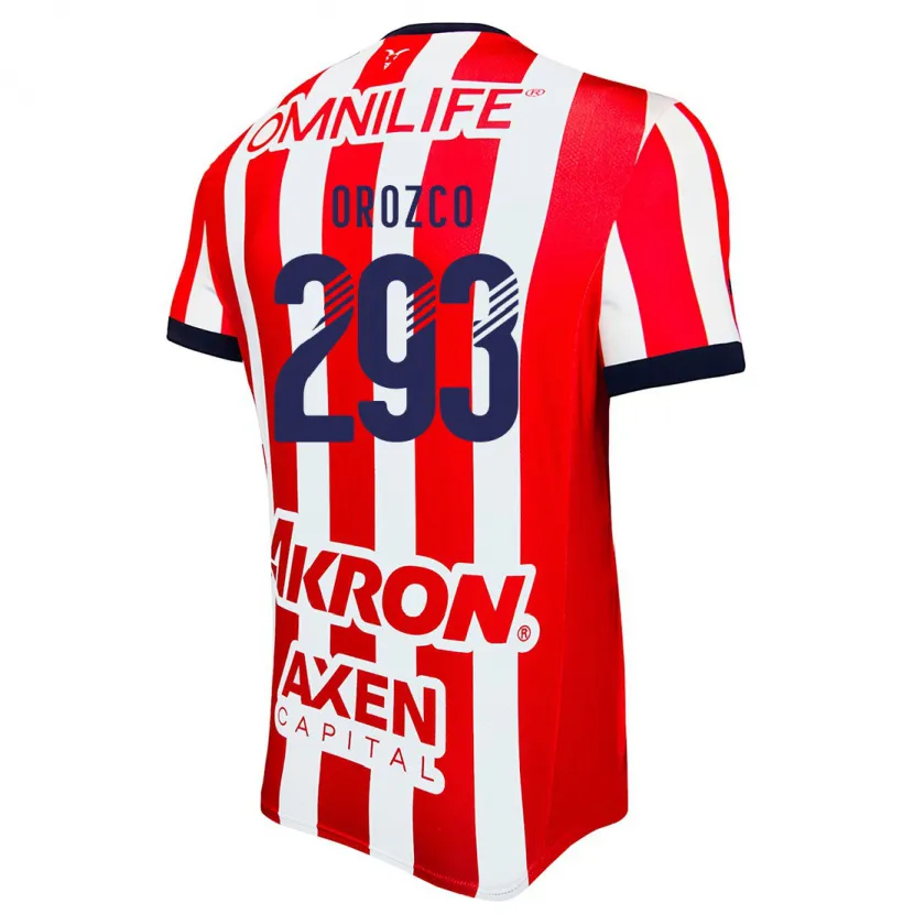 Danxen Kinder Yohan Orozco #293 Rot Weiß Blau Heimtrikot Trikot 2024/25 T-Shirt