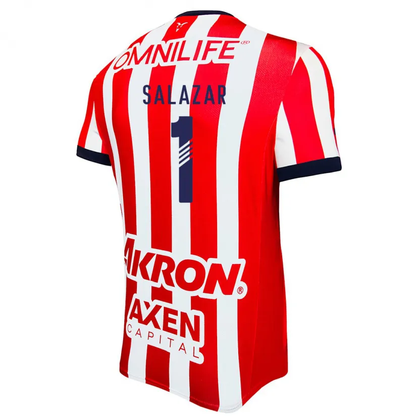 Danxen Kinder Viridiana Salazar #1 Rot Weiß Blau Heimtrikot Trikot 2024/25 T-Shirt