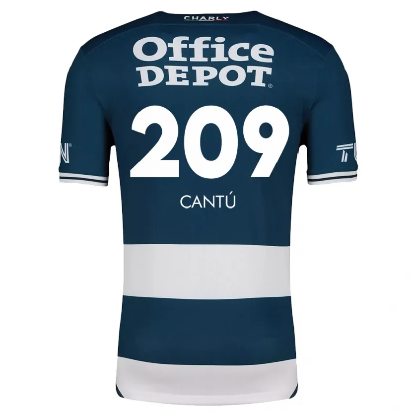 Danxen Herren Juan Cantú #209 Blau Weiss Heimtrikot Trikot 2024/25 T-Shirt