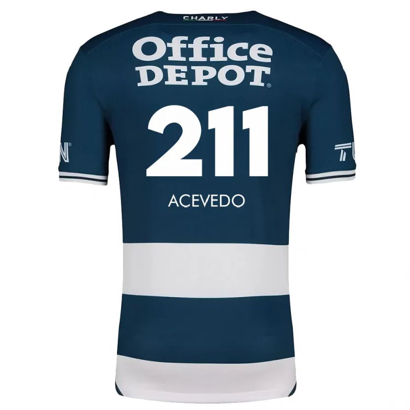 Danxen Herren Gerardo Acevedo #211 Blau Weiss Heimtrikot Trikot 2024/25 T-Shirt