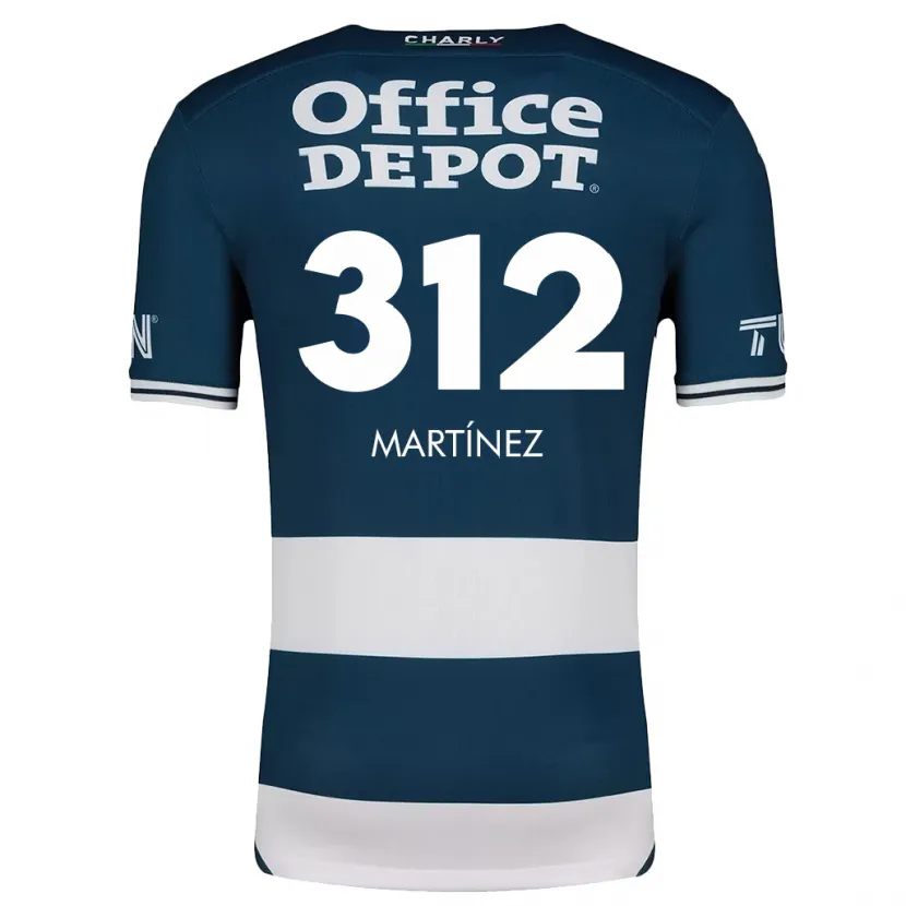 Danxen Herren Ulises Martínez #312 Blau Weiss Heimtrikot Trikot 2024/25 T-Shirt