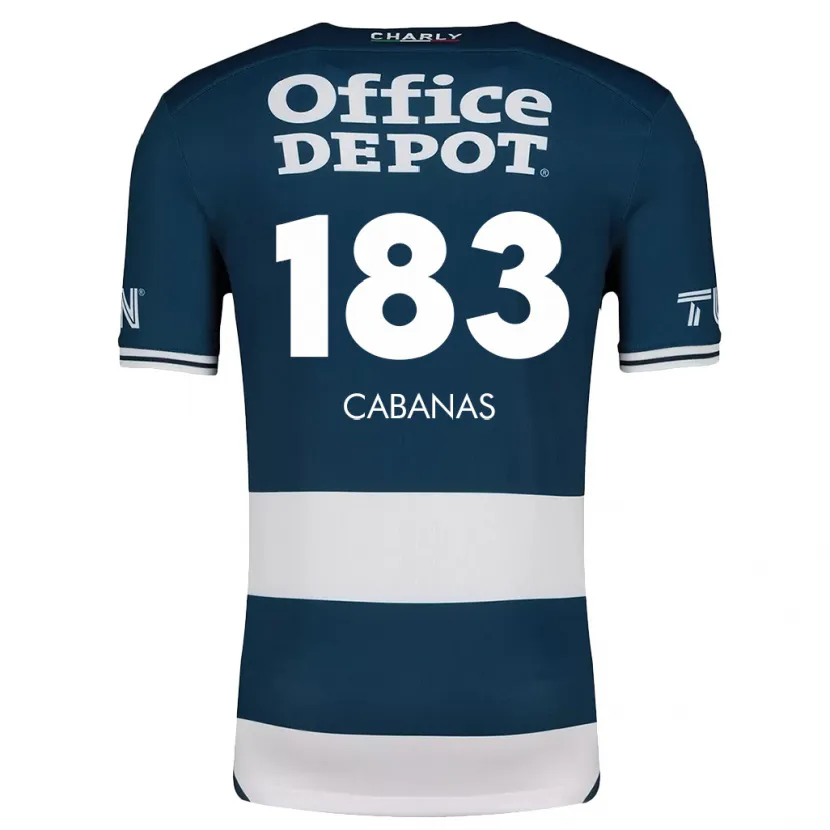 Danxen Herren Mauricio Cabañas #183 Blau Weiss Heimtrikot Trikot 2024/25 T-Shirt