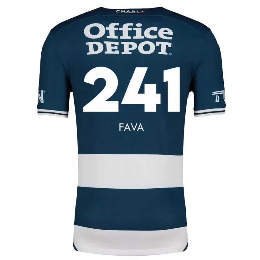 Danxen Herren Marco Fava #241 Blau Weiss Heimtrikot Trikot 2024/25 T-Shirt