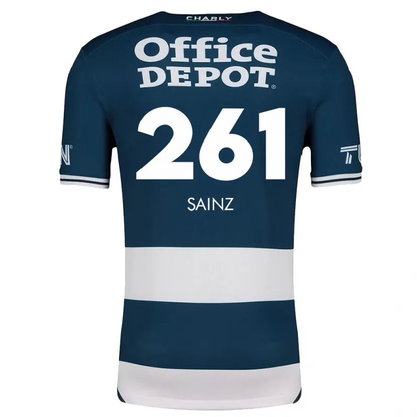 Danxen Herren Diego Sáinz #261 Blau Weiss Heimtrikot Trikot 2024/25 T-Shirt
