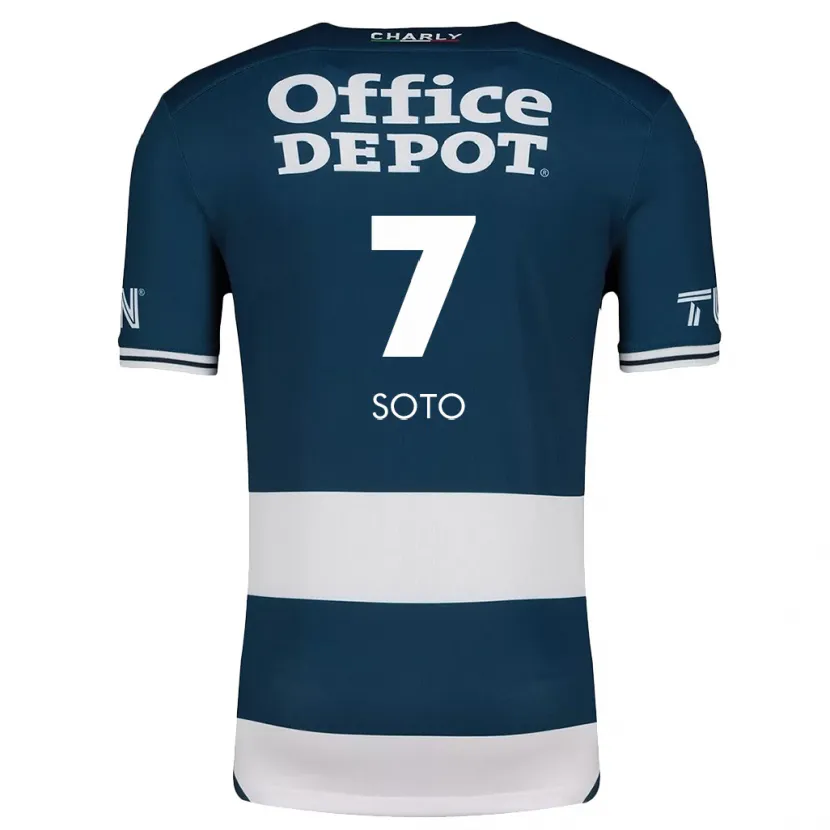 Danxen Herren Alice Soto #7 Blau Weiss Heimtrikot Trikot 2024/25 T-Shirt