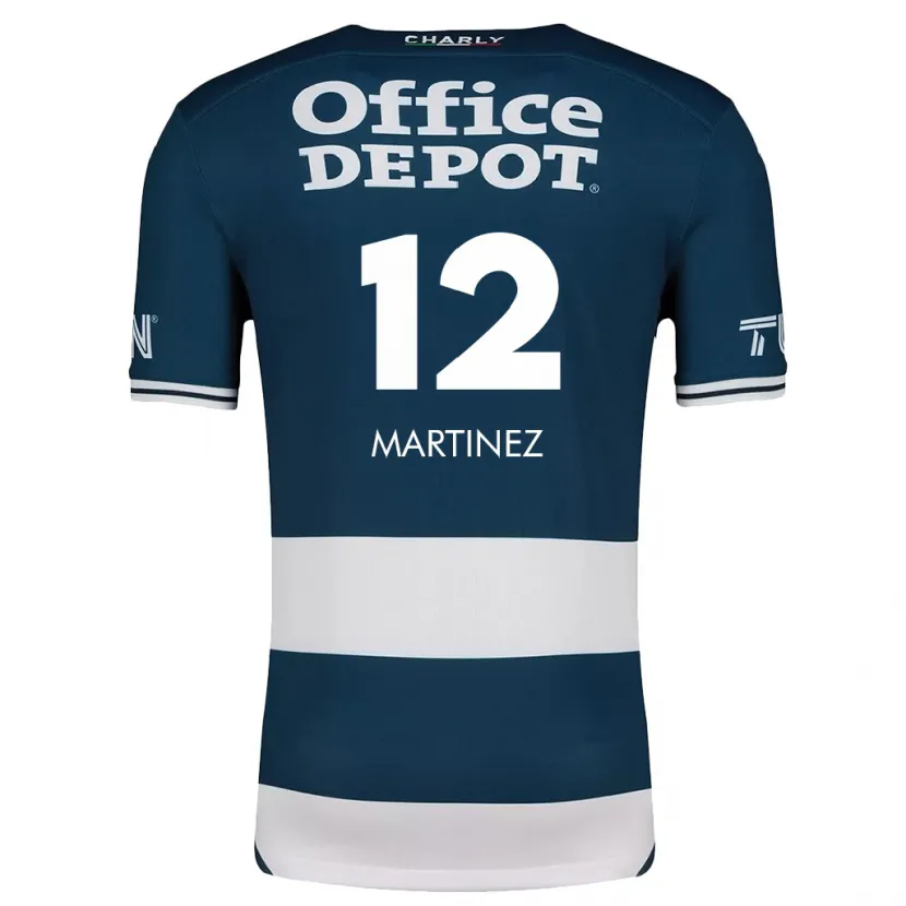 Danxen Herren Sofía Martínez #12 Blau Weiss Heimtrikot Trikot 2024/25 T-Shirt