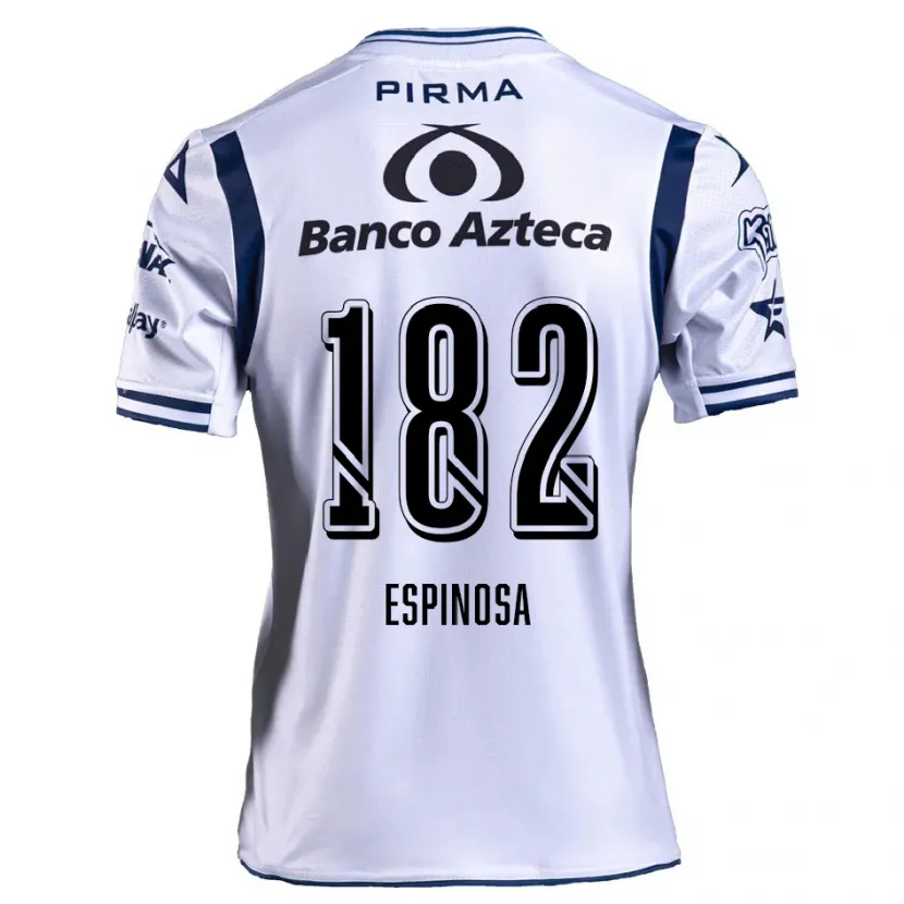 Danxen Herren Daniel Espinosa #182 Weiß Marineblau Heimtrikot Trikot 2024/25 T-Shirt