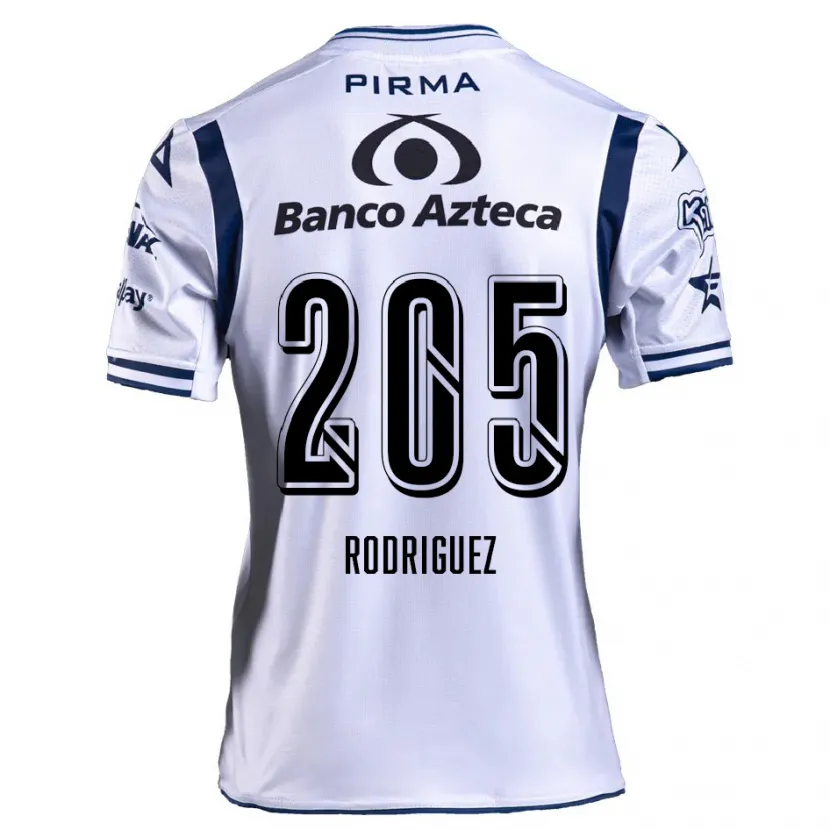 Danxen Herren Alberto Rodríguez #205 Weiß Marineblau Heimtrikot Trikot 2024/25 T-Shirt