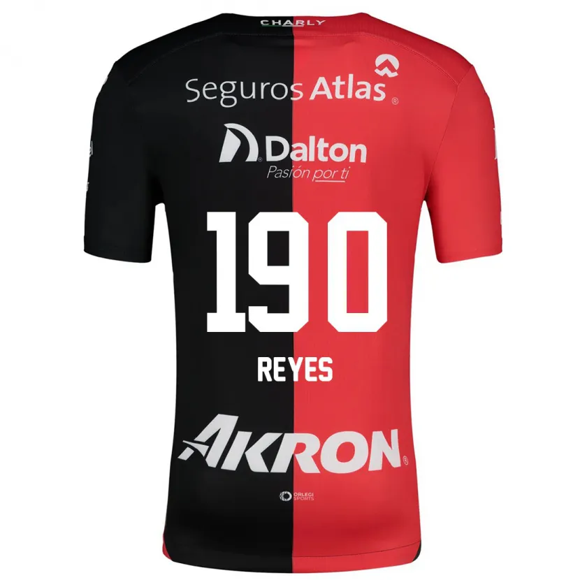 Danxen Herren Óscar Reyes #190 Rot Schwarz Heimtrikot Trikot 2024/25 T-Shirt