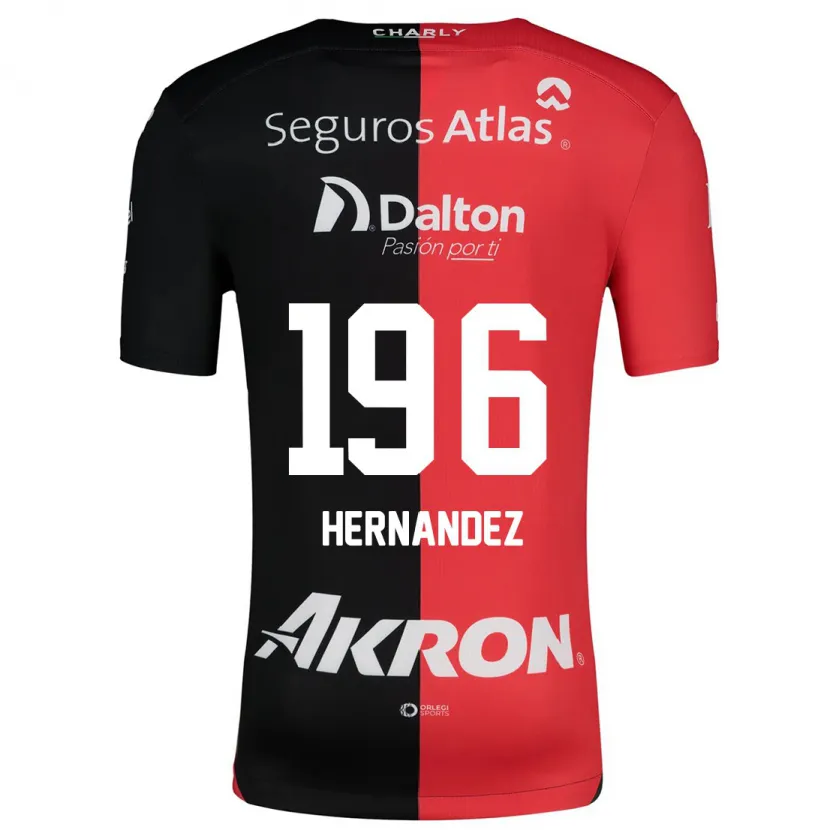 Danxen Herren Miguel Hernández #196 Rot Schwarz Heimtrikot Trikot 2024/25 T-Shirt