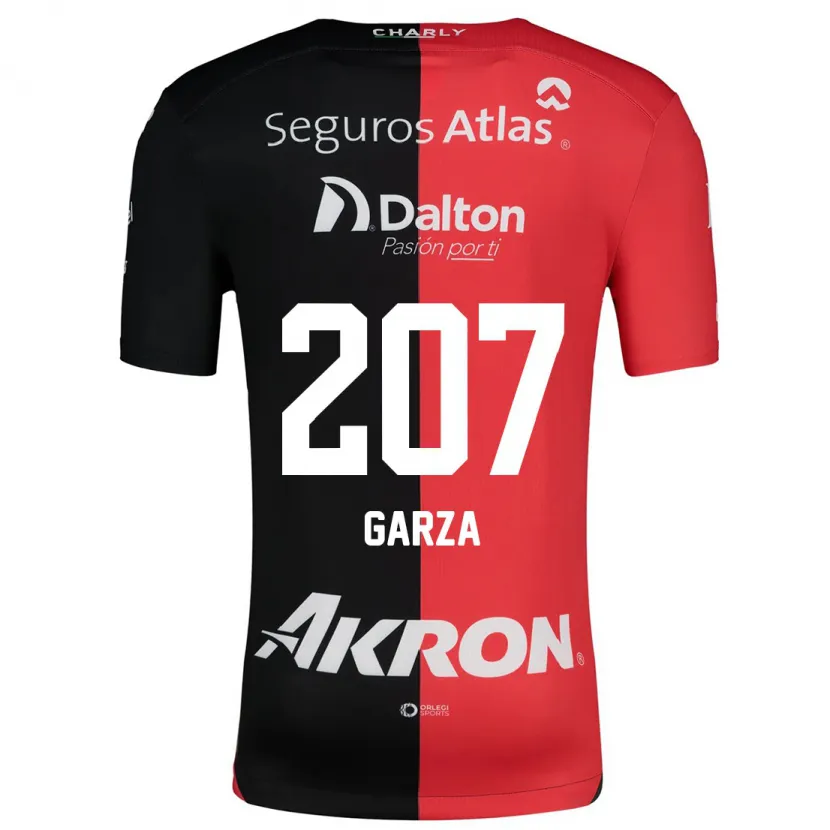 Danxen Herren Rodolfo Garza #207 Rot Schwarz Heimtrikot Trikot 2024/25 T-Shirt