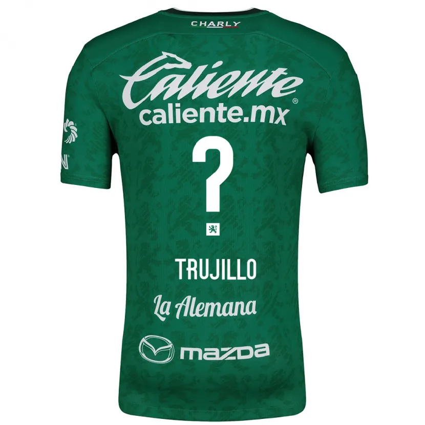 Danxen Herren Diego Trujillo #0 Grün Weiß Heimtrikot Trikot 2024/25 T-Shirt