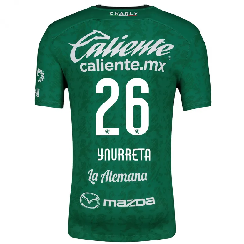 Danxen Herren Alexandra Hernández Ynurreta #26 Grün Weiß Heimtrikot Trikot 2024/25 T-Shirt