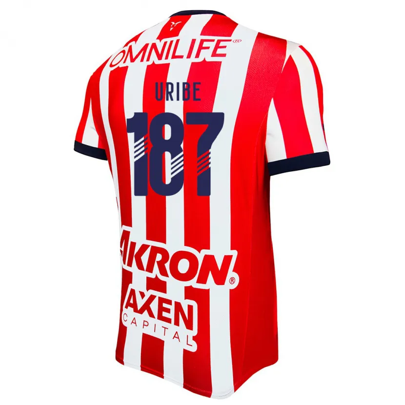Danxen Herren Juan Uribe #187 Rot Weiß Blau Heimtrikot Trikot 2024/25 T-Shirt