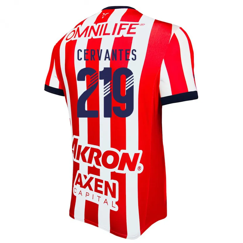 Danxen Herren Daniel Cervantes #219 Rot Weiß Blau Heimtrikot Trikot 2024/25 T-Shirt