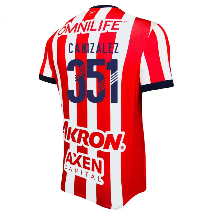 Danxen Herren Djorkaeff Canizalez #351 Rot Weiß Blau Heimtrikot Trikot 2024/25 T-Shirt