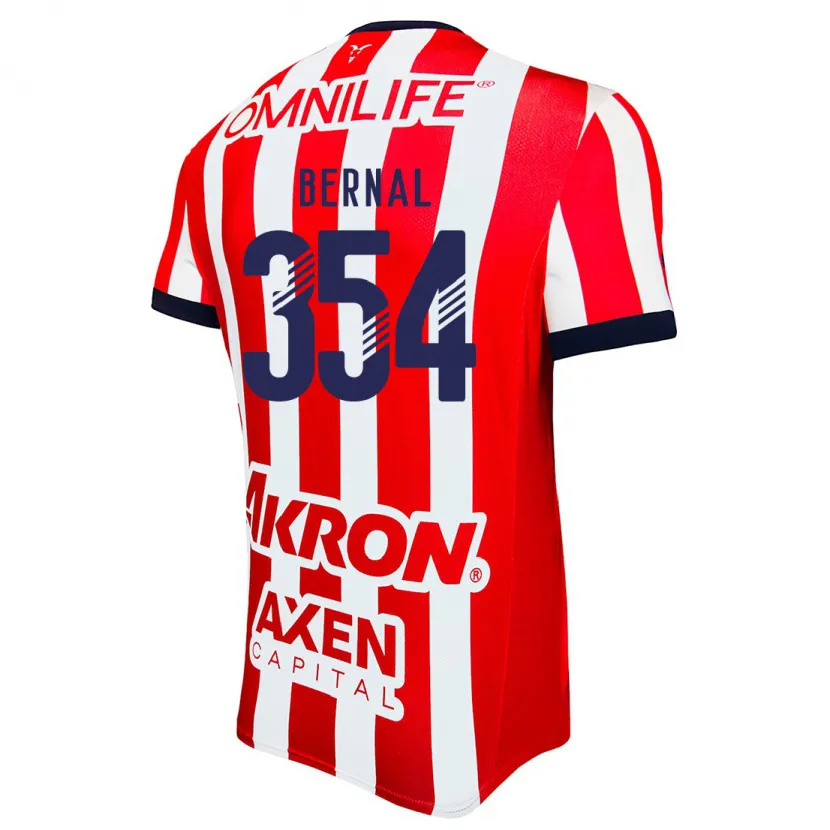 Danxen Herren Carlos Bernal #354 Rot Weiß Blau Heimtrikot Trikot 2024/25 T-Shirt