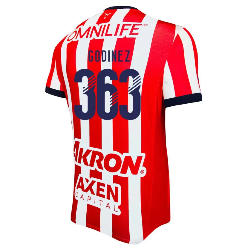 Danxen Herren André Godinez #363 Rot Weiß Blau Heimtrikot Trikot 2024/25 T-Shirt