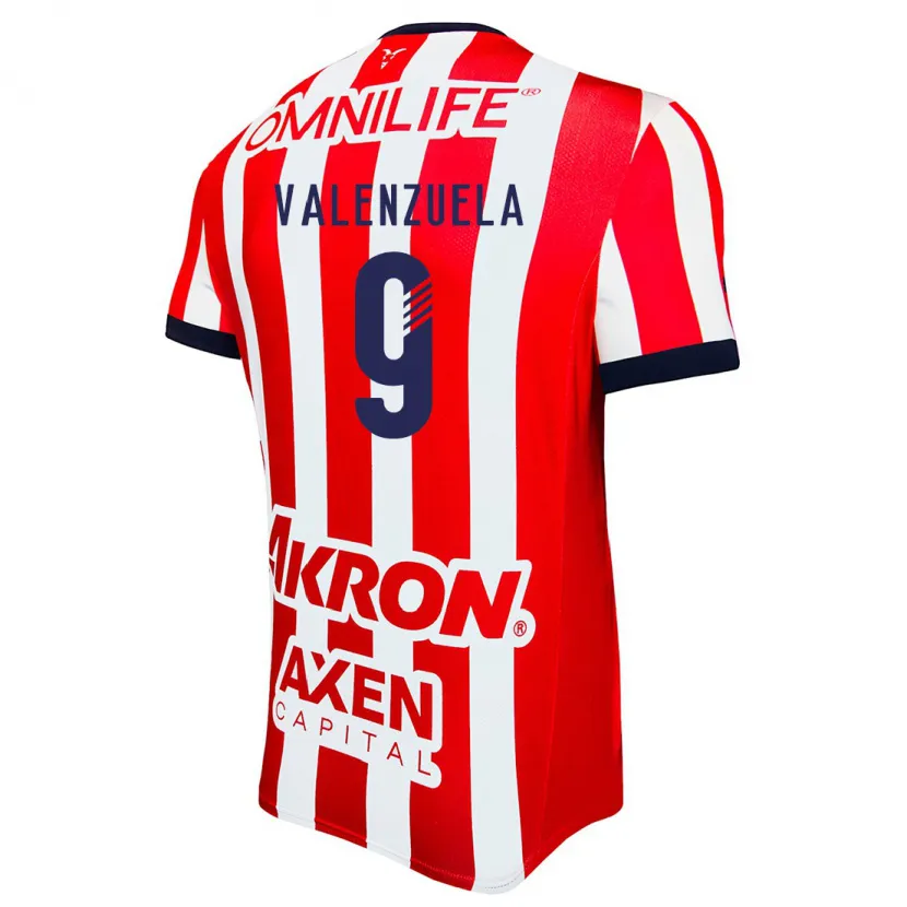 Danxen Herren Gabriela Valenzuela #9 Rot Weiß Blau Heimtrikot Trikot 2024/25 T-Shirt