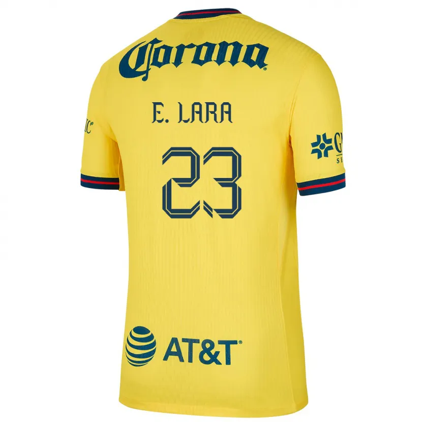 Danxen Herren Emilio Lara #23 Gelb Blau Heimtrikot Trikot 2024/25 T-Shirt