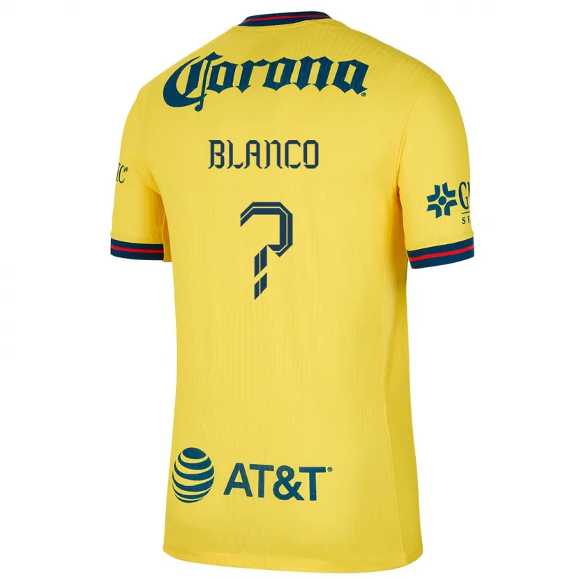 Danxen Herren Lionel Blanco #0 Gelb Blau Heimtrikot Trikot 2024/25 T-Shirt