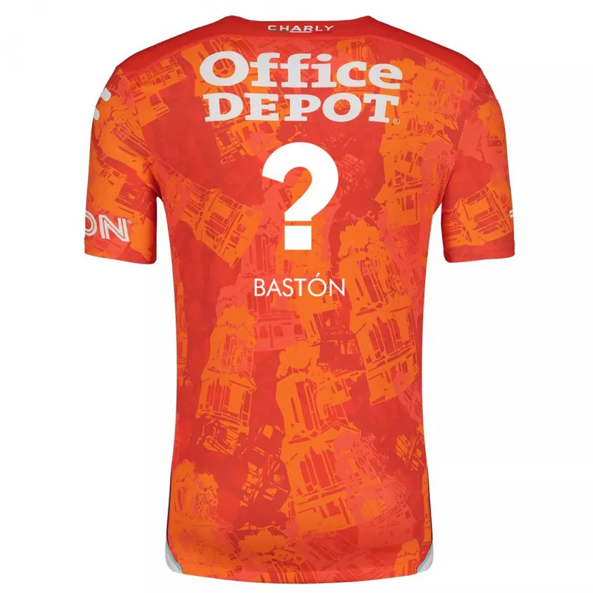 Danxen Herren Borja Bastón #0 Orange Weiß Auswärtstrikot Trikot 2024/25 T-Shirt