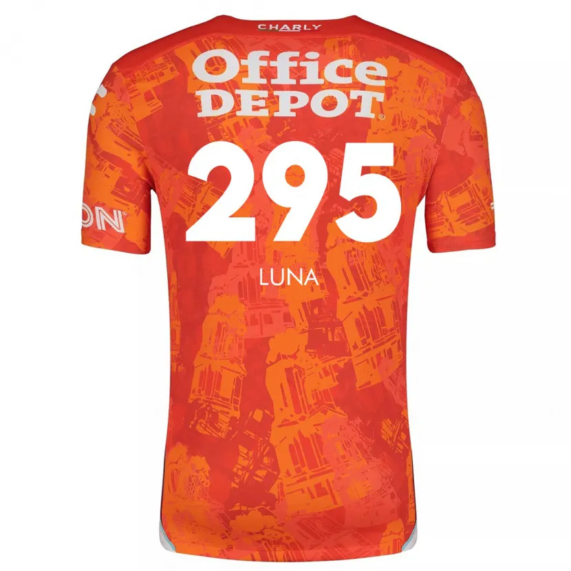Danxen Herren Irving Luna #295 Orange Weiß Auswärtstrikot Trikot 2024/25 T-Shirt