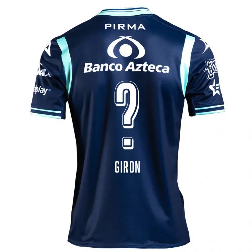 Danxen Herren Randall Girón #0 Navy Blau Auswärtstrikot Trikot 2024/25 T-Shirt